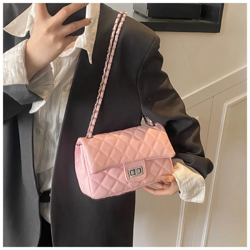 Designer Inspired Retro Messenger Bag - Chic Textured Leather With Paris Letter Logo & Adjustable Shoulder Strap