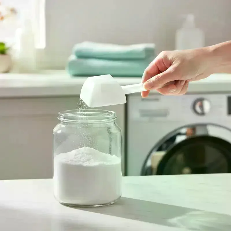 10pcs 15g White Plastic Food Grade PP Plastic DIY Baking Supplies Measuring Spoon Gram Scoop Food Baking Medicine Powder