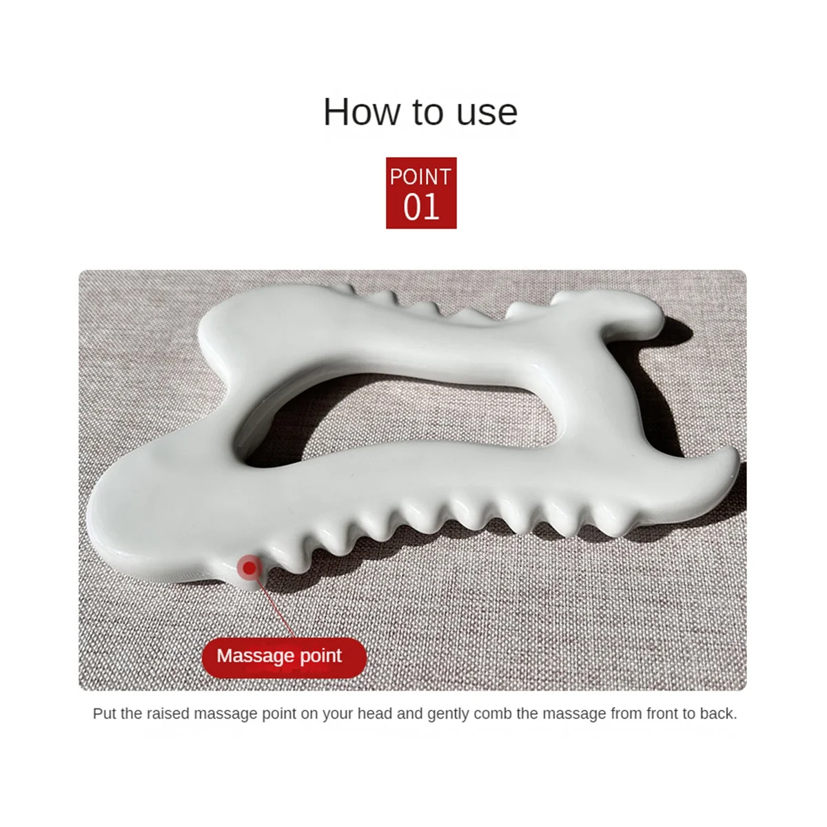 Facial Guasha Tools Guasha Face Massagers Ceramic Scraper Board for Face Lift Slimmer Reduces Puffiness Body Sculpting