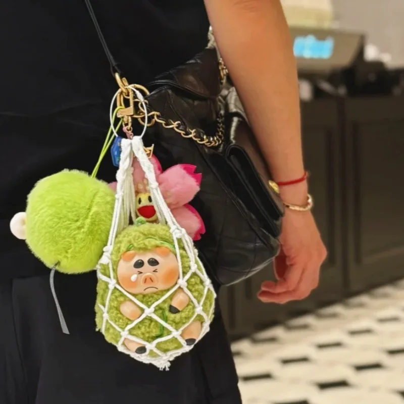 Adorable Original Pig Strong Fruit & Veggie Series Vinyl Face Trendy Blind Box Kawaii Pig Piggy Doll Pendant Collectible Figures