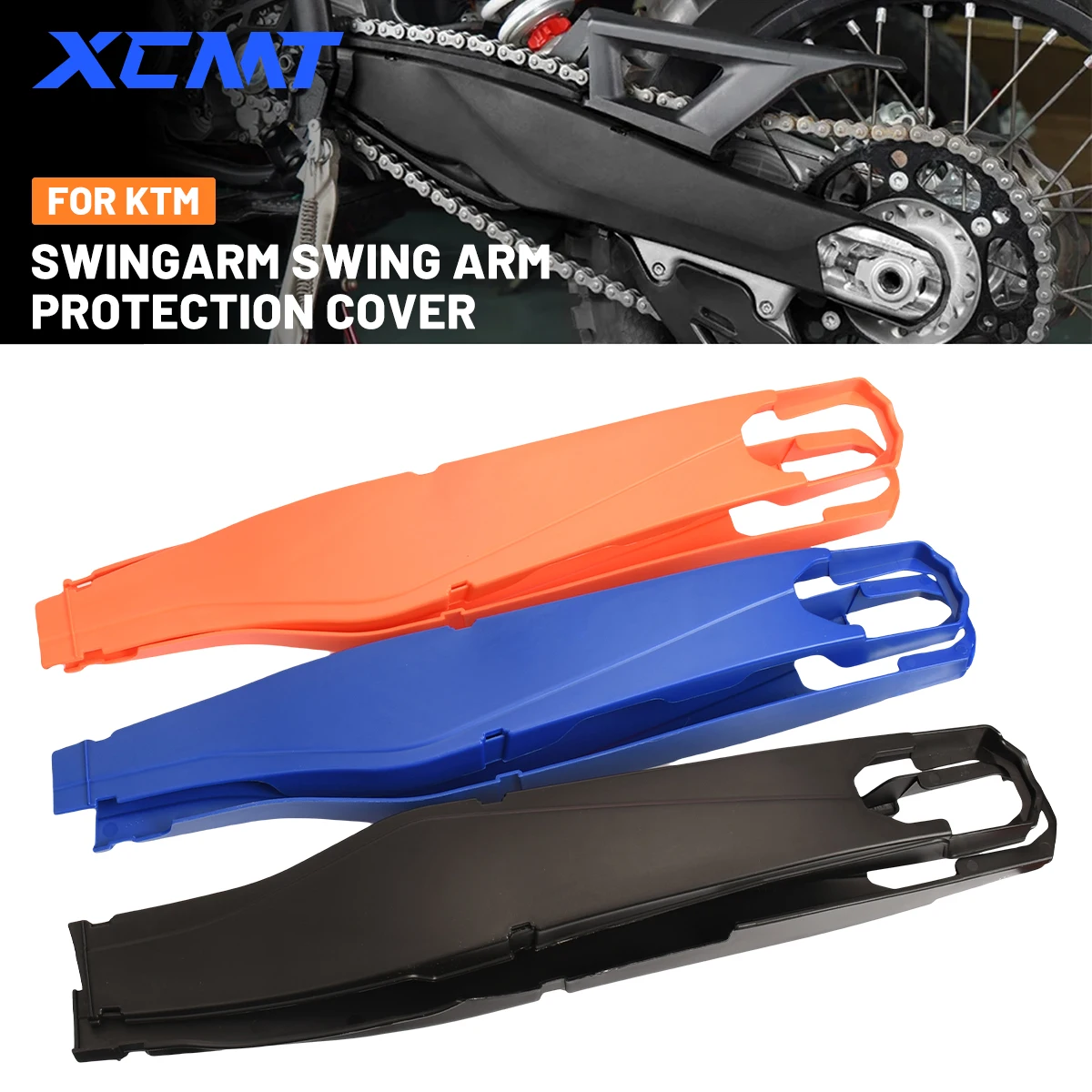 Motorcycle Swingarm Protector Swing Arm Cover For KTM SX SXF XC XCF EXC EXCF XCW Six Days 150 200 250 300 350 450 500 2012-2023