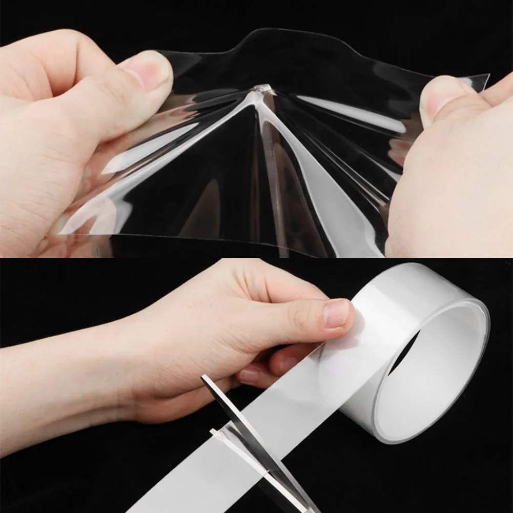 Clear 5CM Door Protection Strip for Automotive Scratch Prevention on Door Edges Sills Trunk Lids and Front Body Panel Areas