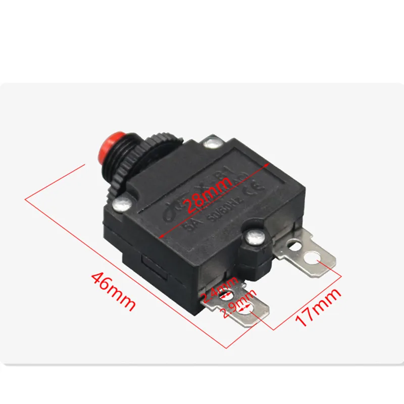 Circuit Breaker Overbelastingsbeveiliging Schakelaar Zekering 2A 3A 5A 6A 7A 8A 10A 15A 20A