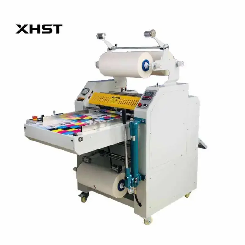 Single Sided A2 Laminator Machine Thermal 490mm Auto Lamination Size Paper Processing Machinery With Single Heating Lamp