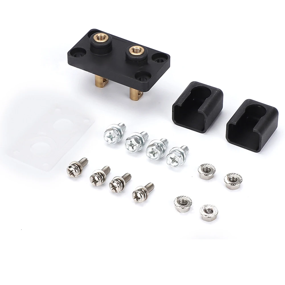 40*18mm 50A Terminal Block 50A Battery Terminal Block Connector High Power Connector Flammability Rated Connector Compact Design