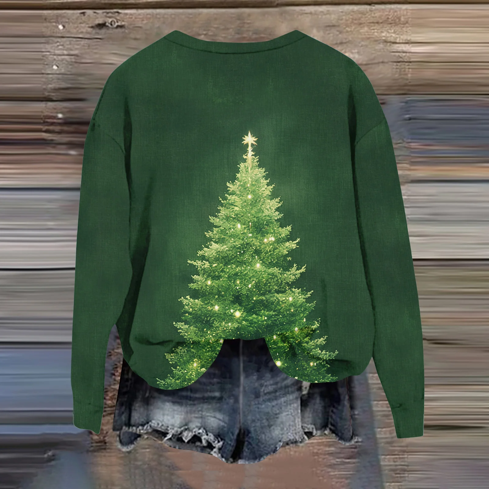 여성 패션 프린트 긴 소매 느슨한 라운드 넥 스웨트 탑 가을 여성 의류 겨울 의류 여성 탑 여성용