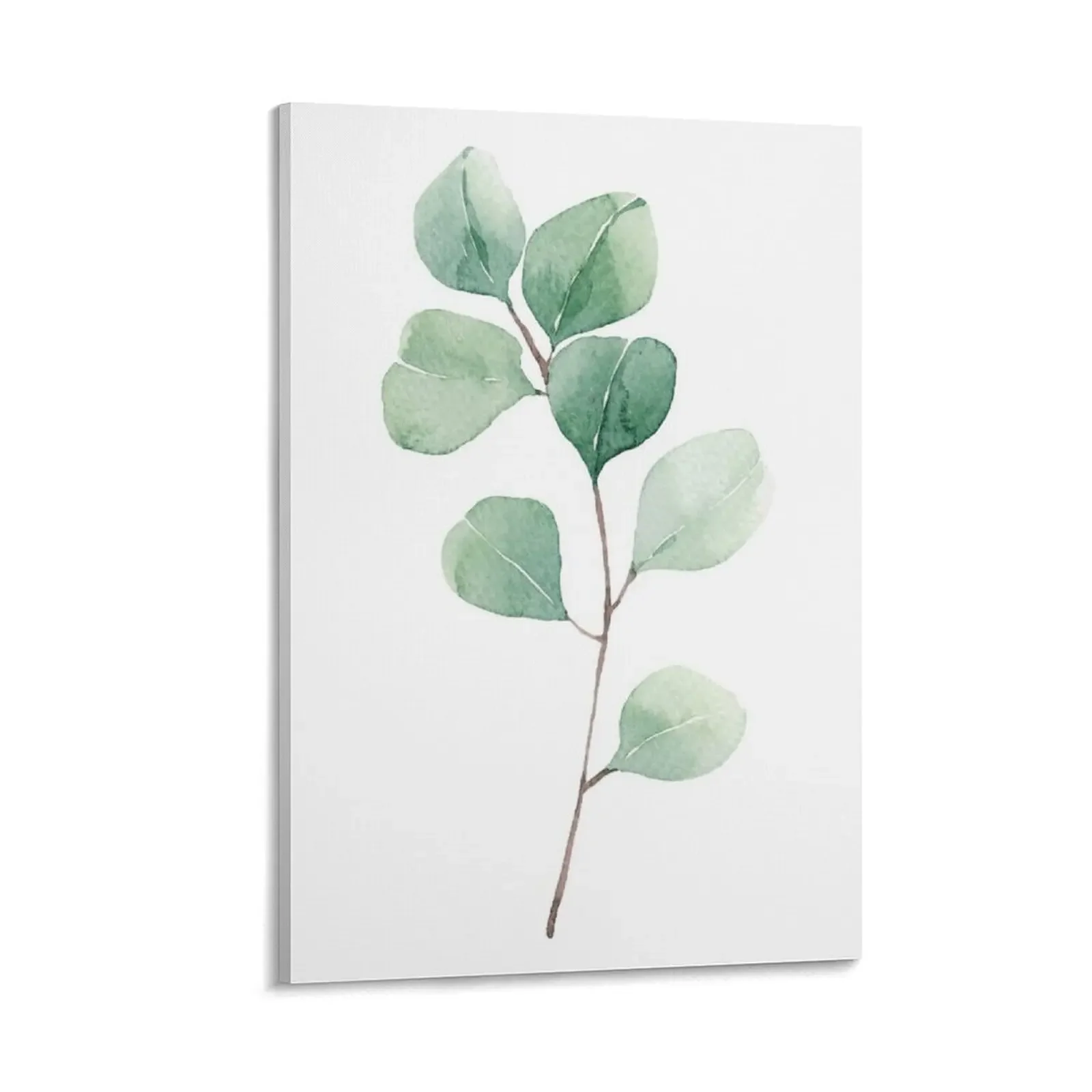 

Eucalyptus in watercolor print Canvas Painting cute room decor decor Decoration for home