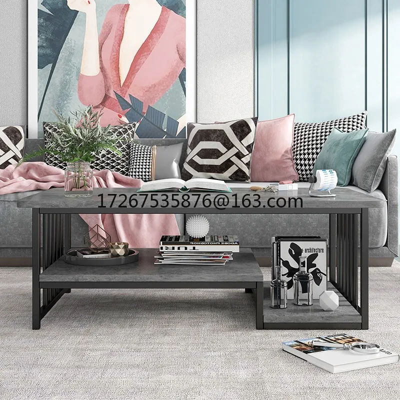

Light luxury apartment coffee table household living room small tea simple coffee table Italian tea table