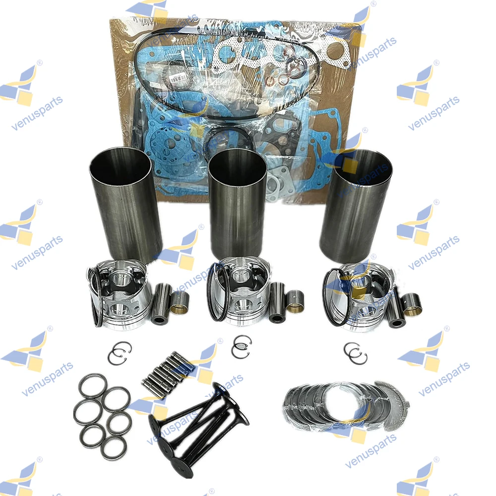 

For Mitsubishi L3E Overhaul Rebuild Kit Piston Rings Cylinder Liner Full Gasket Set Engine Parts