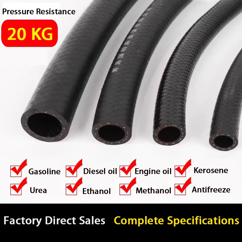 

1M-10M ID4~25mm Diesel Pipe Engine High-Pressure Fuel Pipe High Temperature Resistant Fuel Delivery Rubber Pipe Hose
