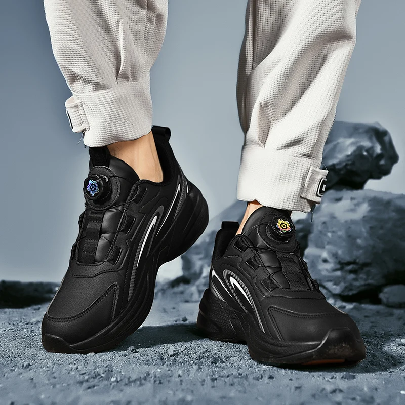 Sepatu lari kasual pria wanita, sol empuk anti selip untuk segala musim, sepatu olahraga ringan dan bernapas untuk pasangan, cocok untuk balap dan aktivitas luar ruangan.