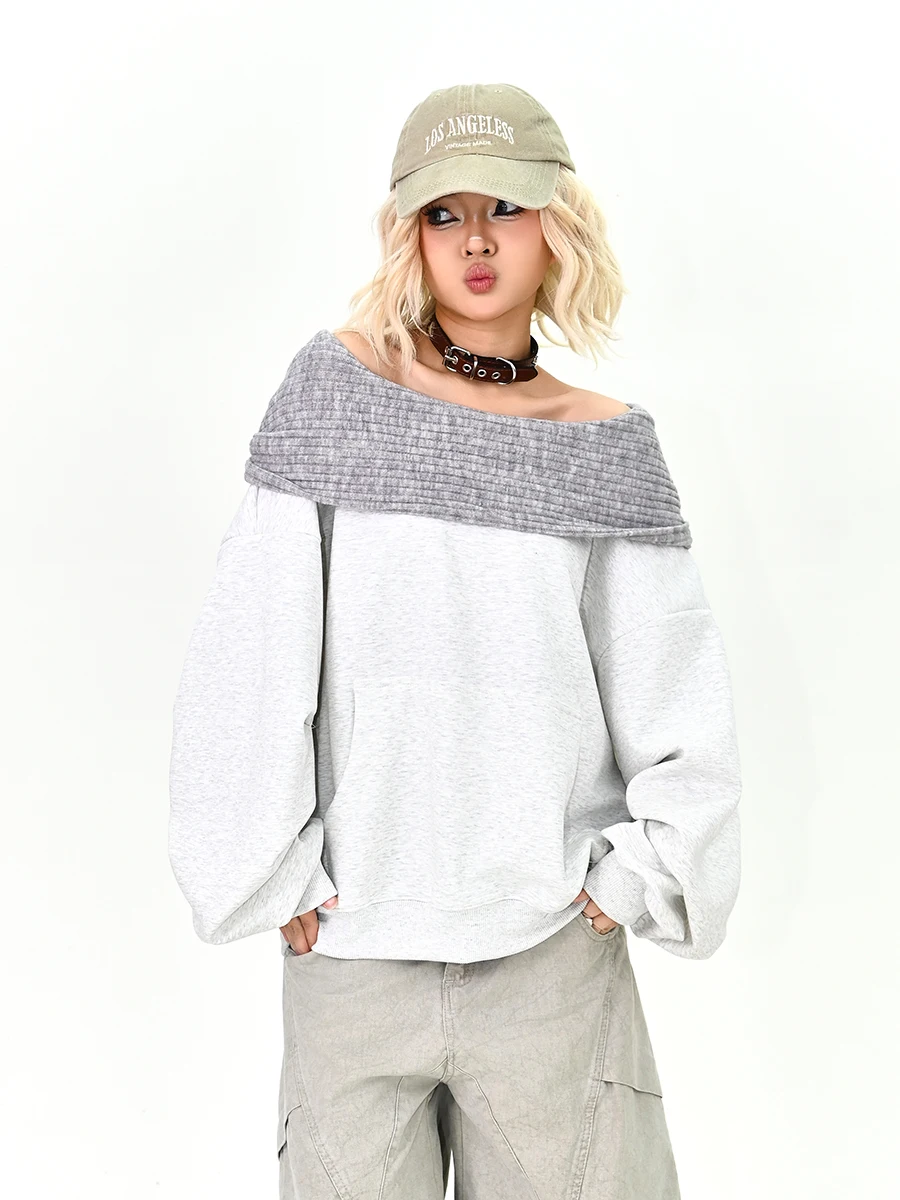 

Худи для подружек невесты в стиле «ленивый шик», женское, свободного кроя, весенняя новинка, повседневная уличная одежда, длинный рукав, на молнии