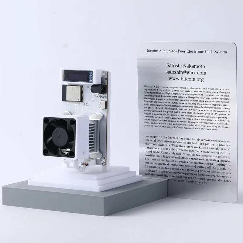 Bitaxe Gamma 601 Open Source 1.2TH/s Bitcoin Unit 18W (PSU Included)