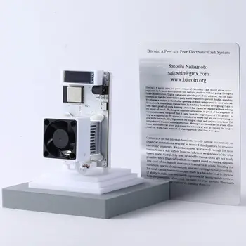 Bitaxe Gamma 601 Solo Miner 1.2TH/S s čipem BM1370 Asic 18W Bitcoin BTC těžař včetně držáku pro těžební hardware 8 nejlepší prodej ASIC USB těžař - №7