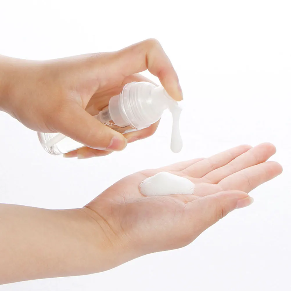 2 Stück 150 ml Subverpackungsflasche für Reisen, Shampoo, Lotionspender, nachfüllbarer tragbarer Behälter, auslaufsicheres Design