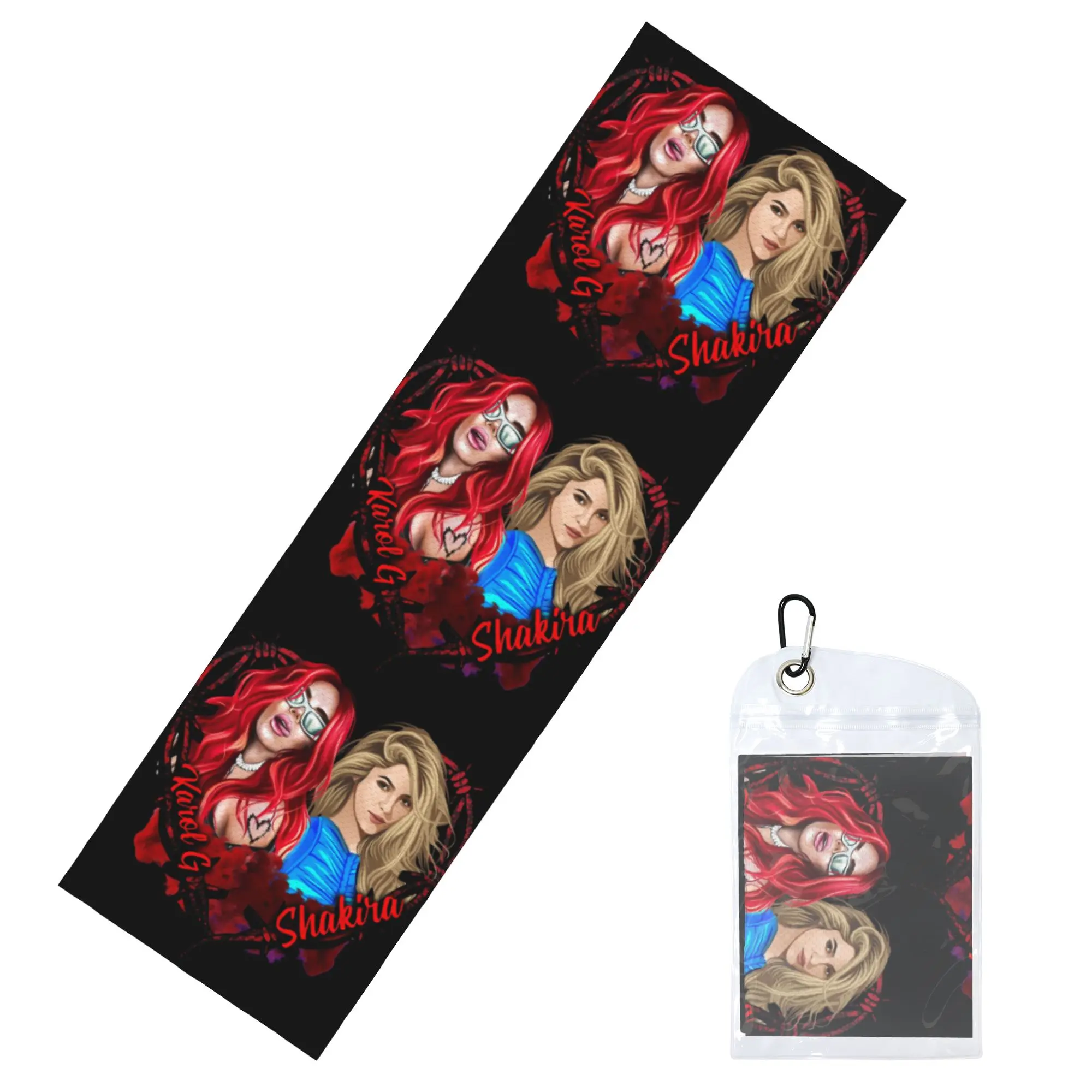 Manana Sera Bonito Colombian Music Singer Karol G Cold Exercise Super Soft Breathable Instant Cooling Towel Swimming Towels