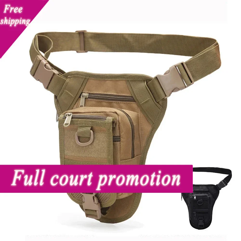 Men Waist Belt Fanny Pack Nylon Motorcycle Rider Travel Climb ctics s for Outdoor Shorts Pistol Gun Hip Bum Bag