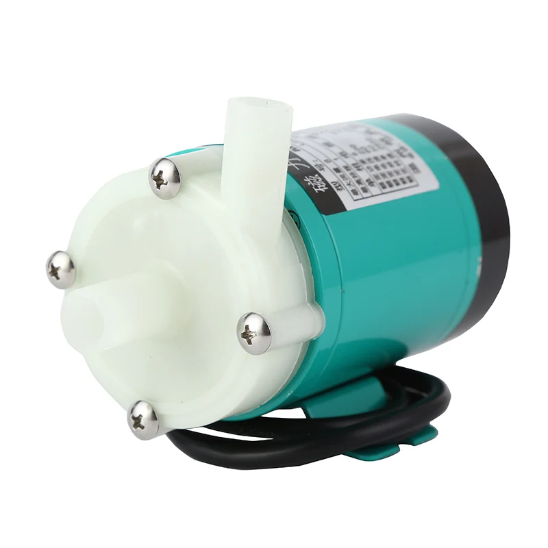 مصنع توريد مضخة مياه صغيرة 110 فولت 220 فولت التيار المتناوب مضخة نقل الكيميكا المغناطيسي MP-6R تدفق صغير 8/9 لتر/دقيقة للتصنيع #5