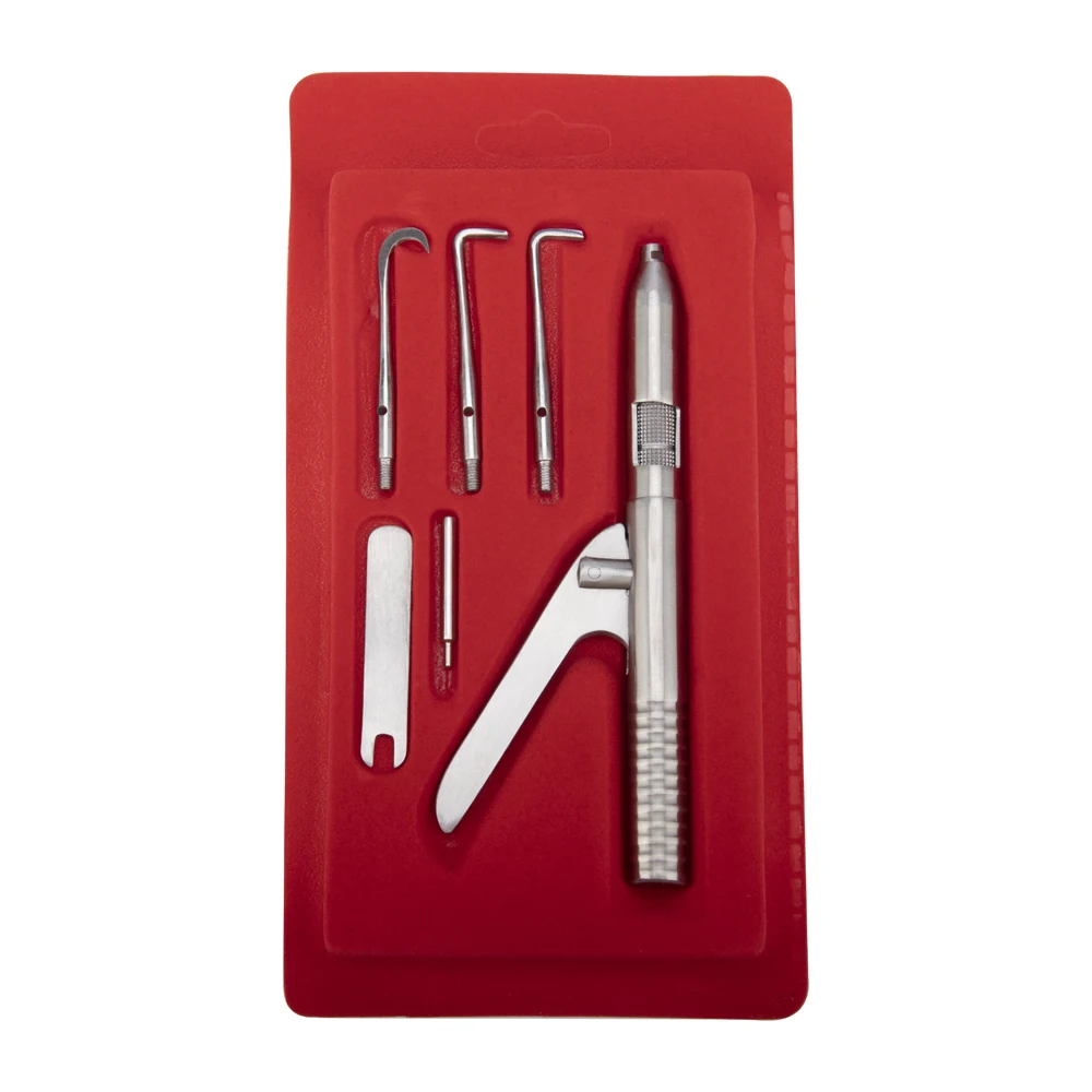 

Dental Automatic Crown Remover Kit 4 Shifts Adjustable Stainless Steel Teeth Restoration Tools Dentistry Laboratory Equipment