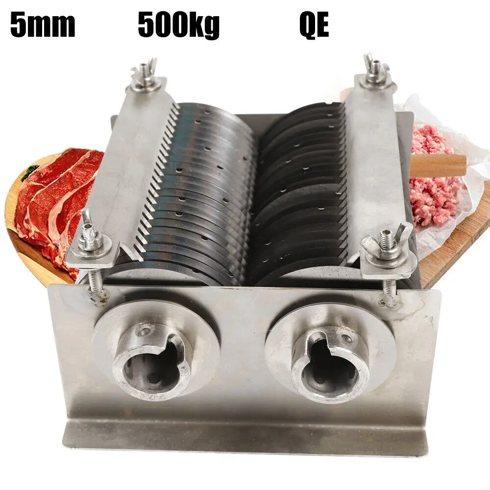 

QE Model Stainless Meat Slicer Meat Cutting Machine 1 Set Blade Meat Cutter