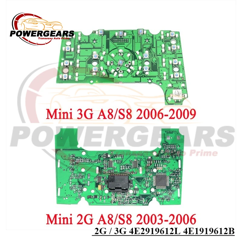 New 2G / 3G MMI Multimedia Interface Control Panel Circuit Board PVC Suit For Audi A8 S8 2003-2009 4E2919612L 4E1919612B