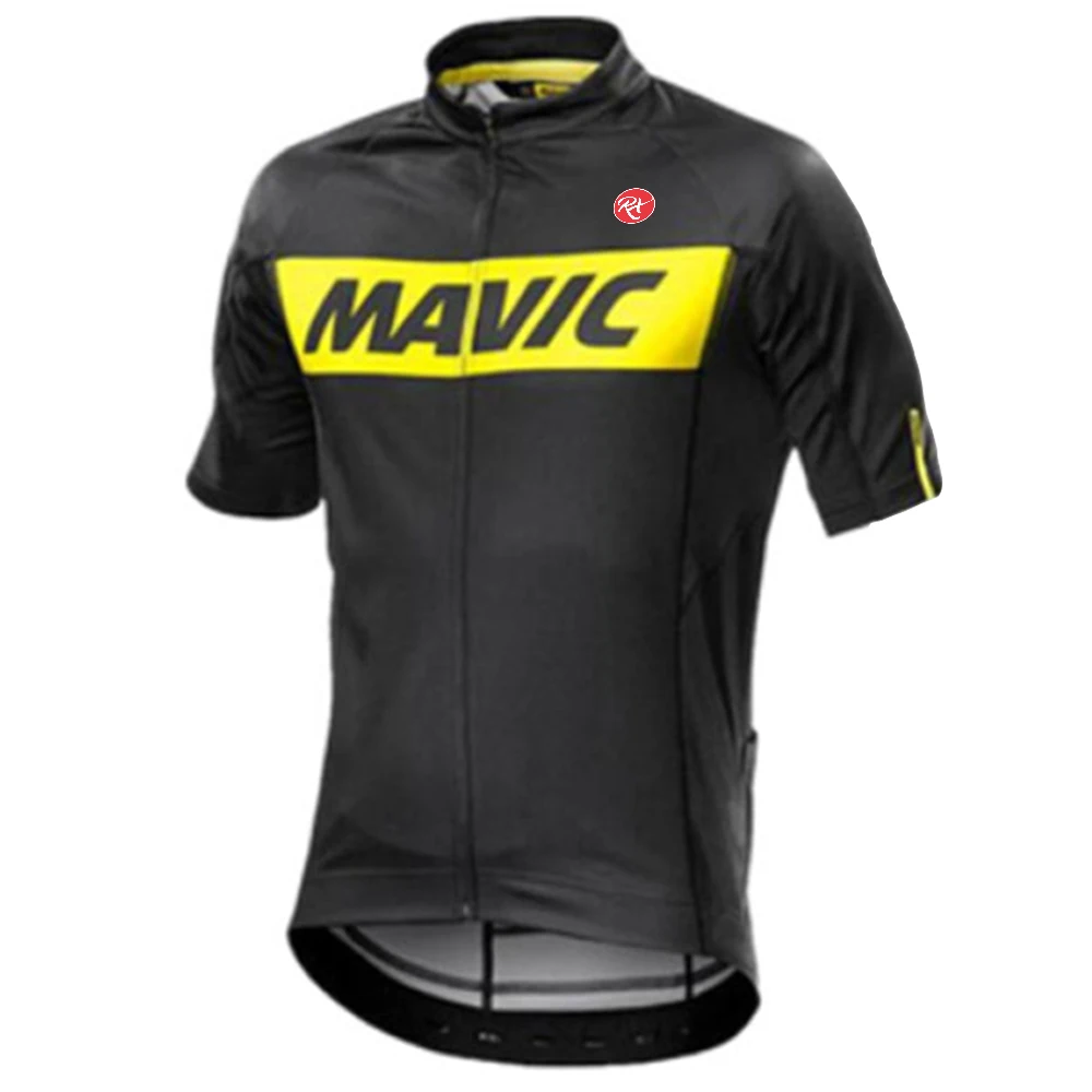 2024 Rx MAVIC New Cycling Compressed Summer short Sleeve cycling set Men\'s Mountain Cycling Sweatshirt Team Cycling clothing