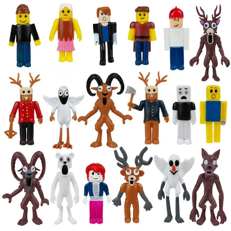 Hot 99 Nachten In Het Bos Figuren Uil Herten Uil Beeldje Beeldje Speelgoed Blind Box Dinoes Kid Beeldje Ornament Verjaardagscadeau
