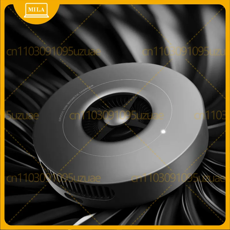 UU AIRVOOC 50W Magnetic Wireless Charger Black For Oppo Find X8 N5 Pro for OnePlus13 iPhone16