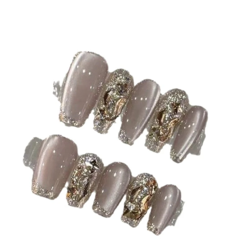 

Pure manual phototherapy wearing nail pearlescent reuse nail patch removable