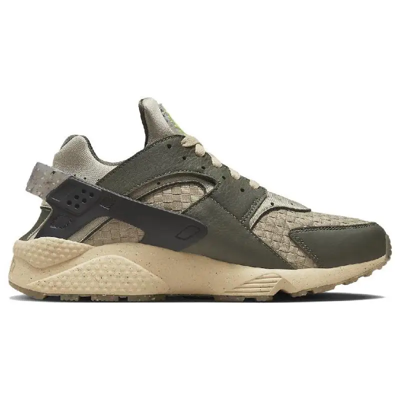 Nike-nike air huarache craterスニーカー、プレミアム「カーゴカーキ」シューズ、DM0863-300