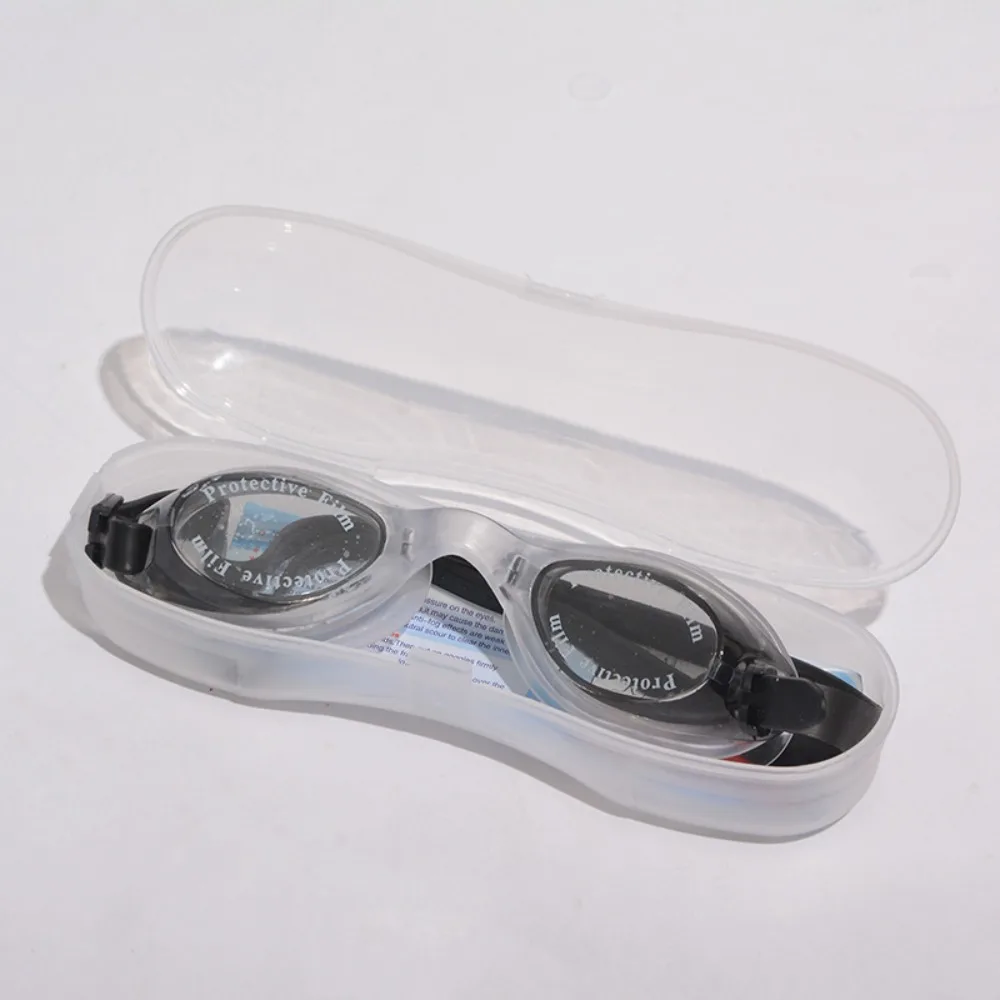 Anti Fog Clear Swimming Goggles New Earplugs Waterproof Swimming Goggles Colored Lenses Swimming Glasses Adult