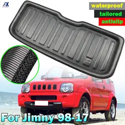 For Chevrolet Suzuki Jimny JB23 JB33 JB43 JB53 1998-2017 Cargo Boot Liner Tray Rear Trunk Floor Mat Carpet Car Styling