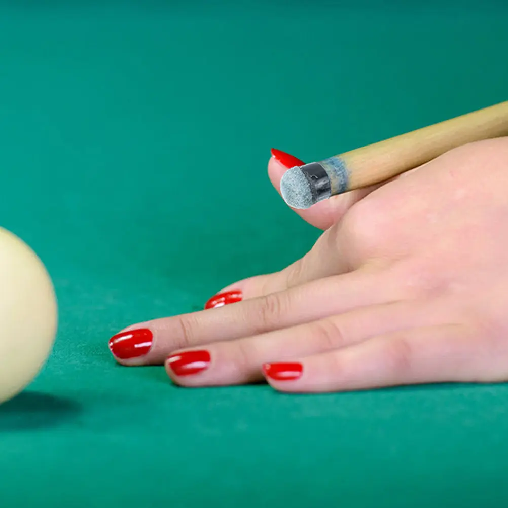 

25Pcs Billiard Pool Cue Tips Anti-Wear Replacement Tips for Reliable Cue Stick Performance and Accurate Shot Control