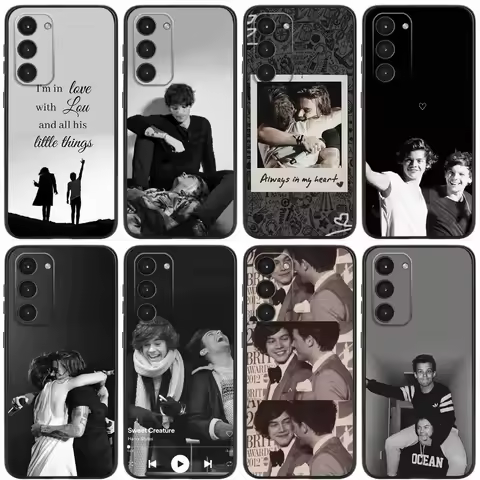 Larry Stylinson Gay Singer Phone Case For Samsung Galaxy A20,21s,22,31,32,52,53,72,73,80,91 Soft Liquid Silicone Black Cover