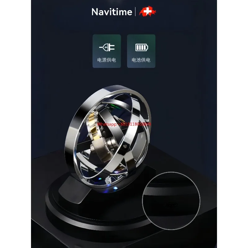 Imported 2026 Charging Fingerprint Touch Screen Watch Shaker Mechanical Watch Automatic Silent Watch Shaker