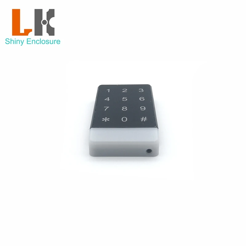 LK-AC22 Custom Plastic Injection Mould RFID Abs Enclosure Door Access Control Black Plastic Distribution Box 100x55x17mm