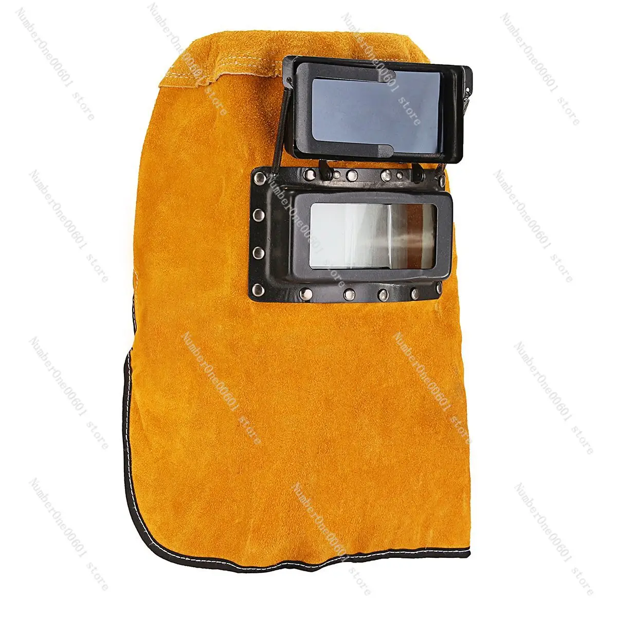 Leather Hood Welding Helmet Mask Solar Filter Lens Welder Security Protection Comfortable Hood Helmet Inner