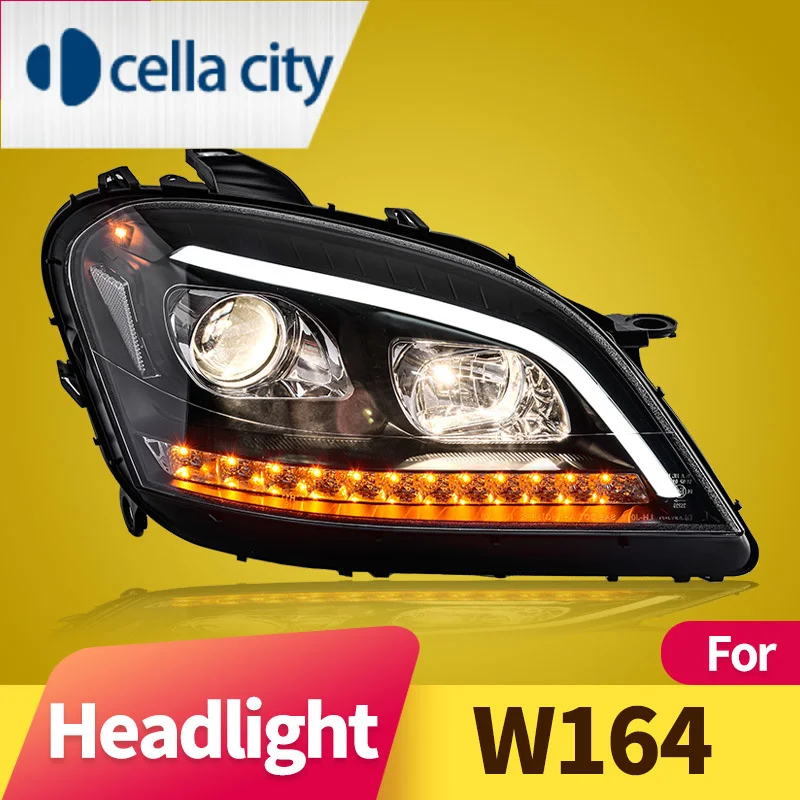 

Headlight Assembly for Mercedes-benz W164 2005-2008 LED Daytime Running Light