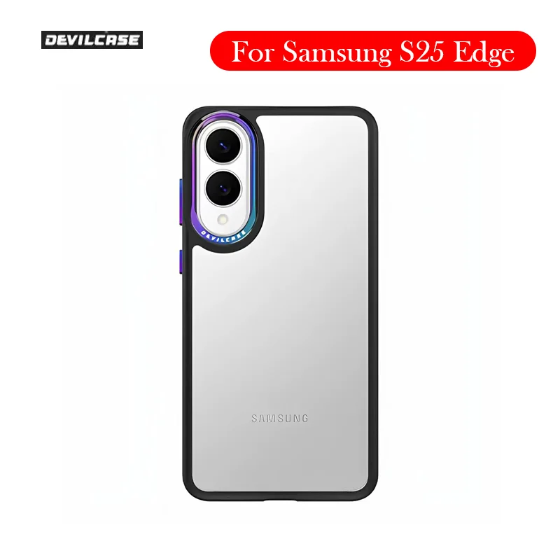

DEVILCASE CASE For Samsung S25 Edge Airbag Back Cover Case for SAMSUNG GALAXY S25 EDGE
