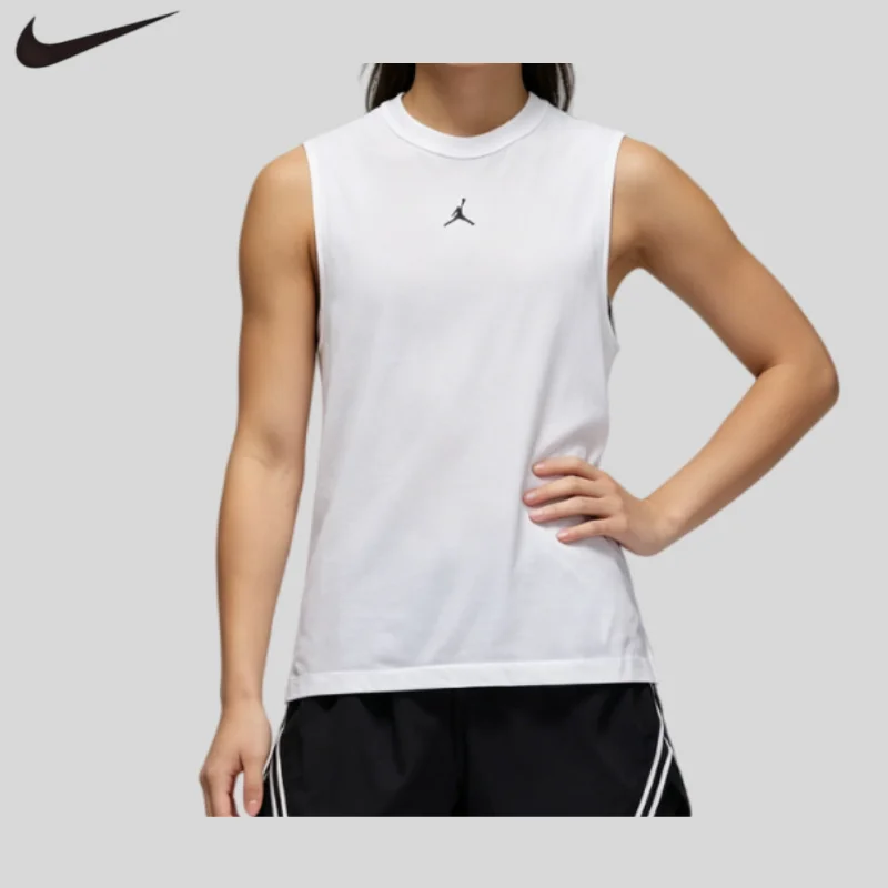 Nike 2Pcs Basic Printed Sports Bra Vest Ladies Jogging Basketball Daily Wear SetFN5857-100+BV3637-532 view 5