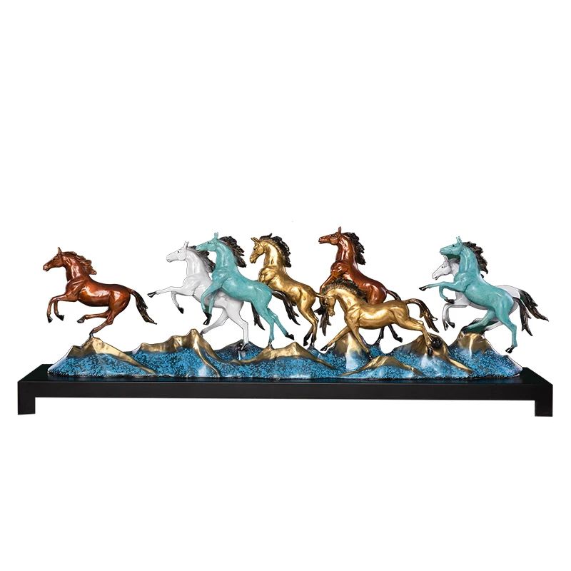 

Ba Jun Ma ornament high-end living room entrance company boss sends leader office decoration