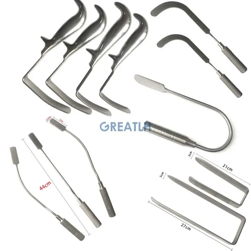 Stainless Steel Breast Retractor Autoclavabe Frame Shape Breast Enlargement Beauty Instrument