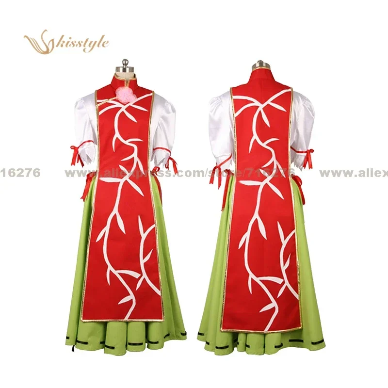 

Anime Touhou Project Toho Project Shrine Maiden Wild and Horned Hermit Ibaraki Kasen Uniform Clothing Cosplay Costume