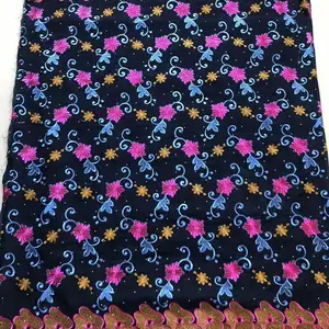 Vải Thụy Sĩ Thụy Sĩ Thụy Sĩ, các mô thu nhập khô của Nigeria với đá, may kết hôn, bông, chất lượng cao, bán buôn, 2023 12 Tiểu vải Tulle Tulle Tulle chính - №6