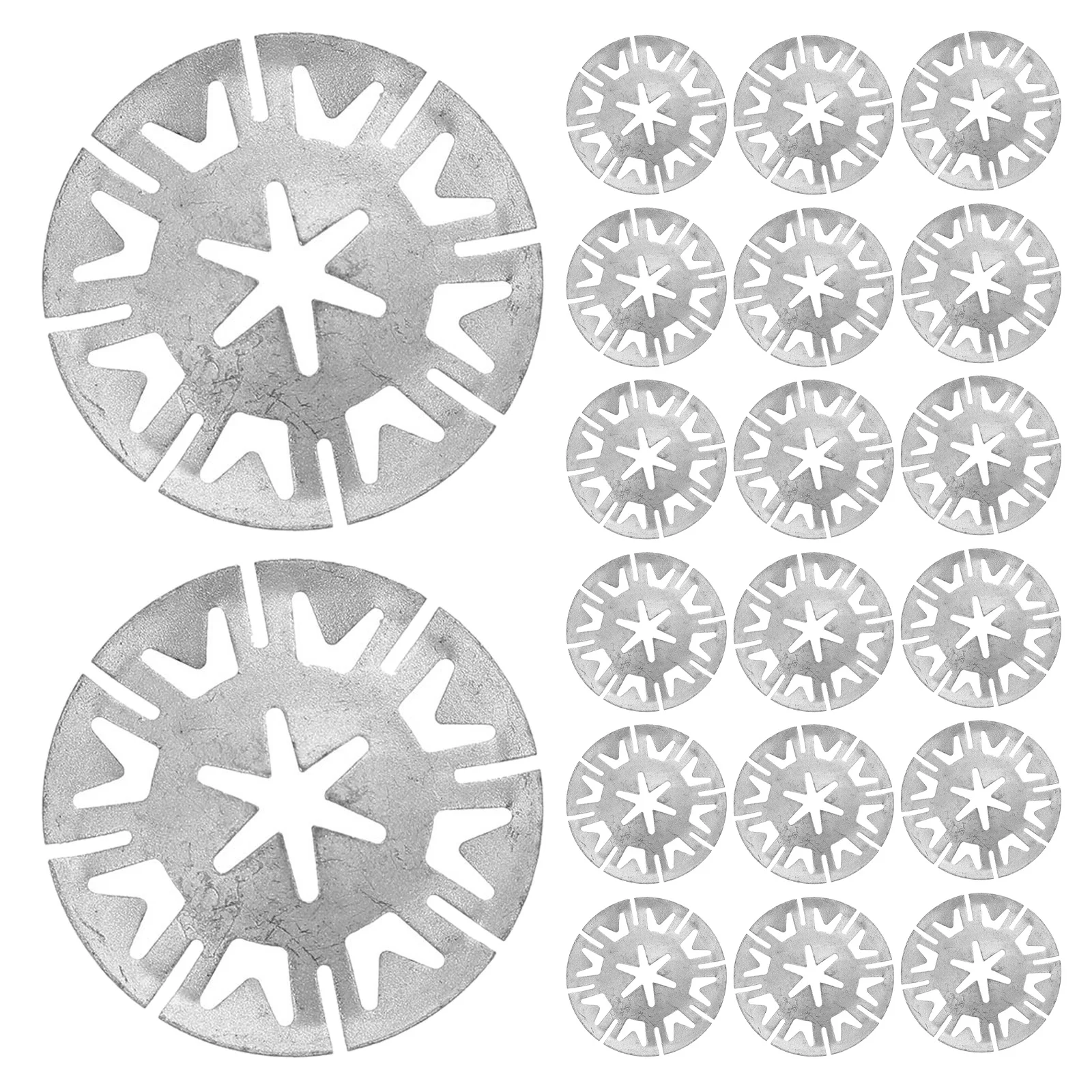 

30Pcs Heat Shield Retainer Clips Car Hood Insulation Fixing Fasteners Engine Splash Guard Push-on Metal Underbody Clips