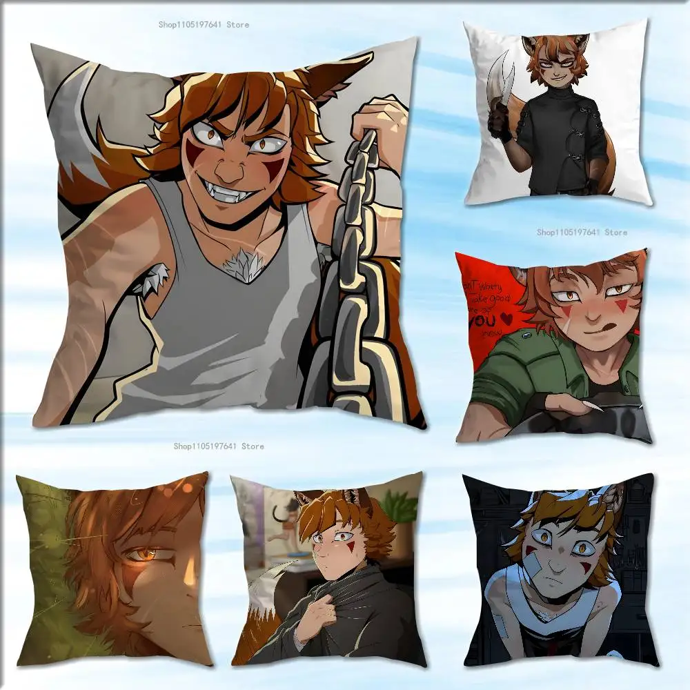 

Y-YKMET Ren Hana S-Strade Pillow Case For Sofa Decor Car Office Room Printing Cushion Cover Decorations and Protector