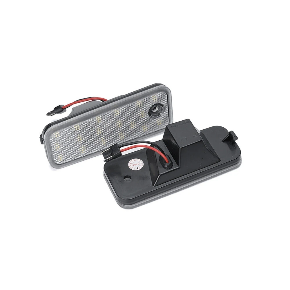 18 LED License Number Plate Light Tag Lamp For Hyundai Santa Fe DM NC 2013-2018 For Kia Rondo 2013-2017 Telluride 2020-2023