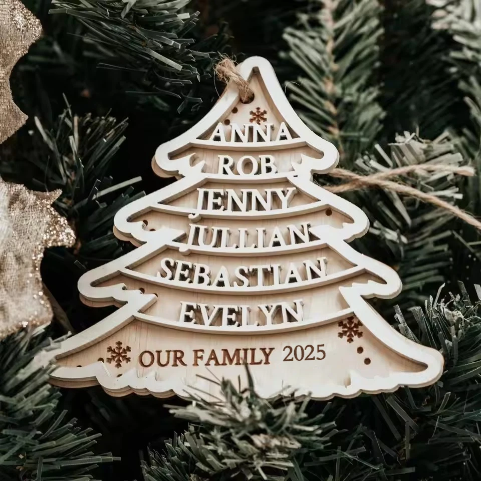 Valentine's Day Memorial Gift Ornament Paw Charm Projection Photo Personalized Christmas Charm Custom Picture Pendant Ribbon