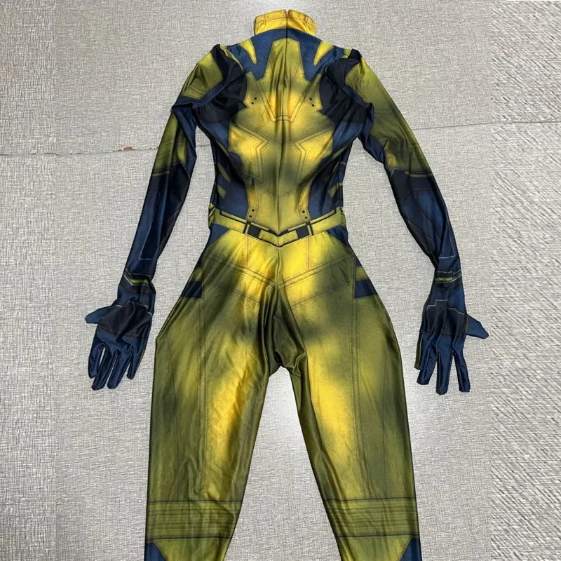 2025 New Halloween Wolverine Movie Costume Superhero Zentai Suit Cosplay Adults Kids Bodysuit Men Boys Male X156