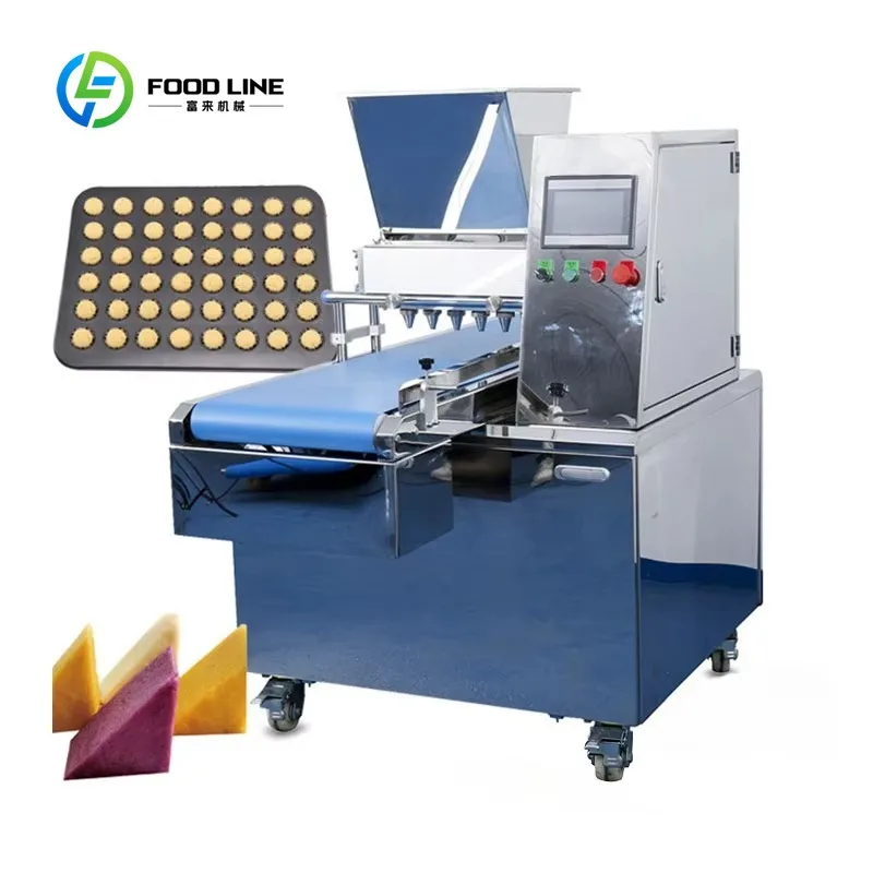 Customized Multi Speed Cupcake Filling Machine Electric Quantitative Depositor Adjustable for Commercial Bakery Workshop